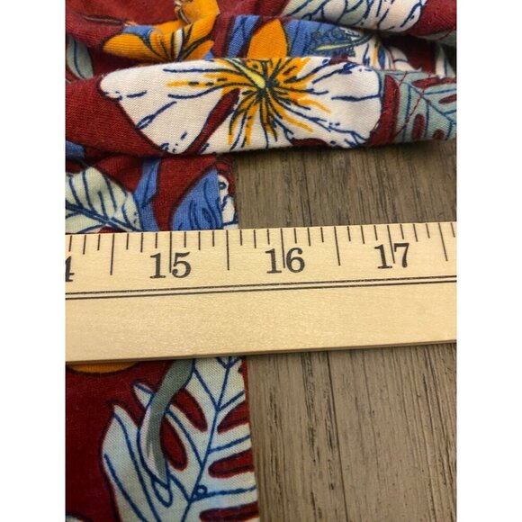 Fashion Collection Floral Print Summer Dress Short Sleeve Spaghetti Straps Small - Picture 9 of 10